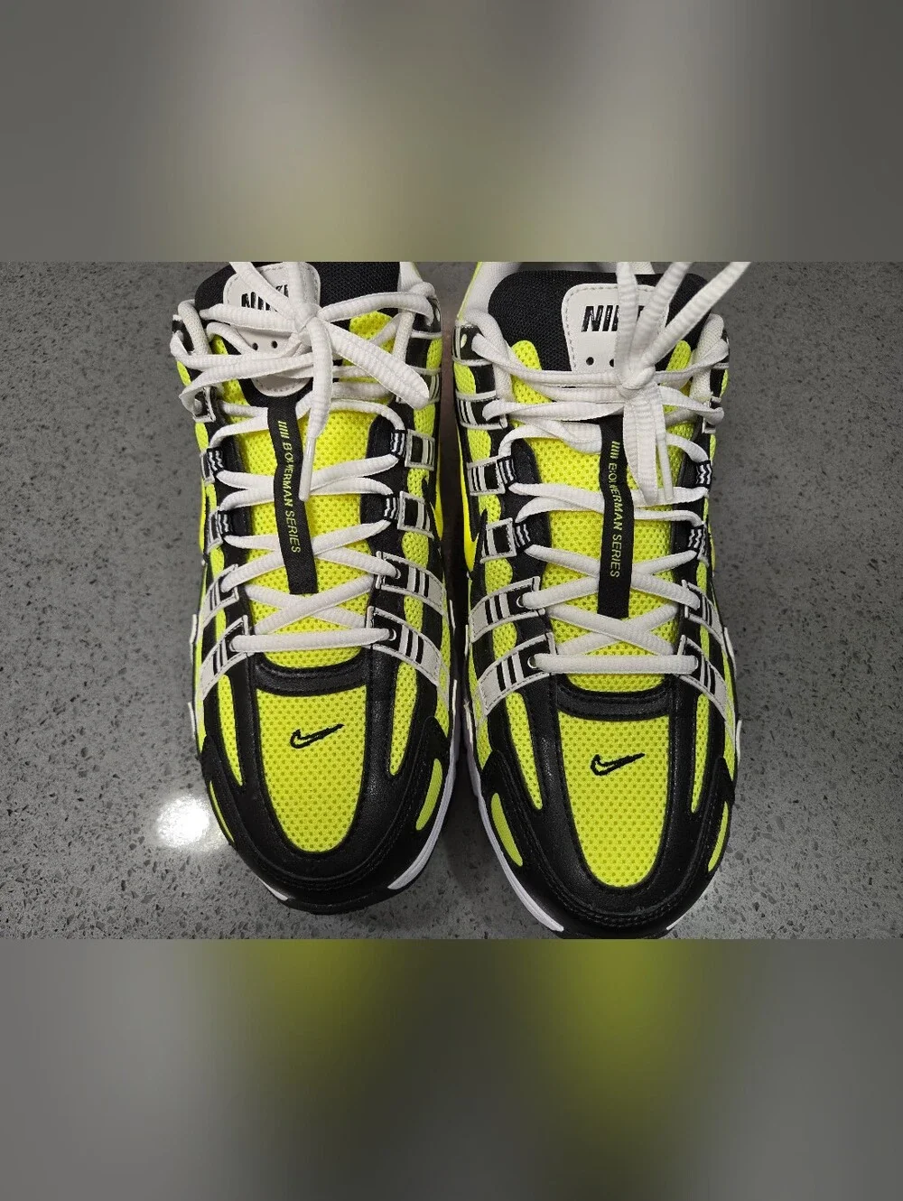 Nike Men’s Lemon Venom Rare Athletic Shoes - Neon Yellow / Black / White New